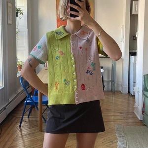 Yanyan knits sweater top. Size M.